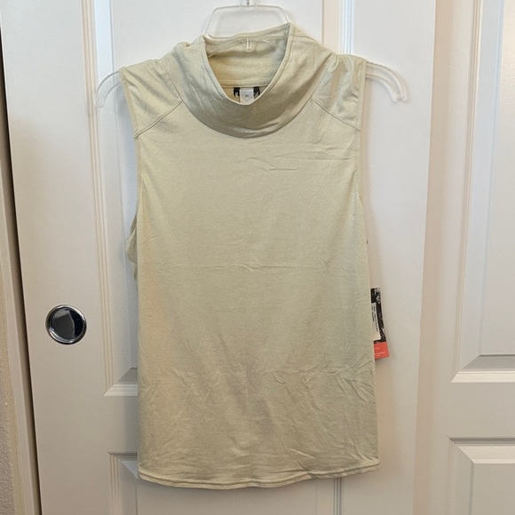 oiselle Tops - Oiselle Light Lux Mock Neck - 8 - ivory